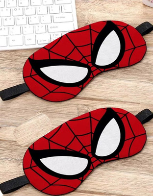 JELLIFY Set of 2 Spiderman Sleeping Eye Mask Without cooling Gel(0 ml)