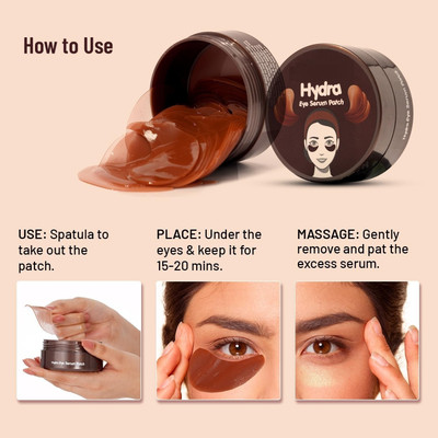 Arcanuy Under Eye Patches for Dark Circles with Caffeine(60 g)