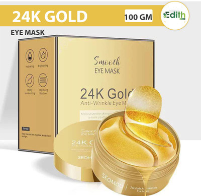EDITH NATURALS Hydra Eye Patch for Nourishment | Anti-wrinkle | Anti-aging | Reduce Dark Circle(60 g)
