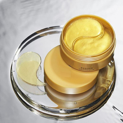 Emijun PEARL & GOLD HYDROGEL UNDER EYE PATCHES to Reduce Dark Circles, Puffiness(100 ml)