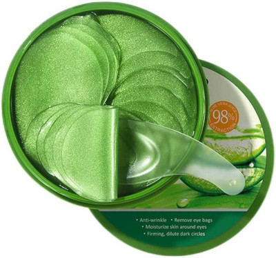 Busy Beauty Seaweed Hydrogel Under Eye Patches for Dark Circles & Hydration | Women & Men(60 ml)