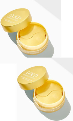 Emijun Gold Eye Masks for Puffy Eyes and Dark Circles - Anti-Aging Patche COMBO(120 g)