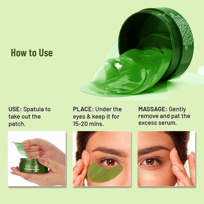 HUZURLU EYE CARE UNDER EYE PATCH FOR DARK CIRCLES(100 ml)