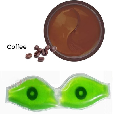 Emijun Coffee Hydrogel Under Eye Patches For Dark Circles & Puffiness Reduction(60 g)