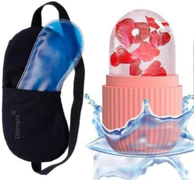 Didment Face Massager Ice Roller for Men & Women Ice Gel Mask Cooling Eyes Ice Mask(100 g)
