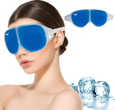 VIFITKIT Eye Mask with Cooling Gel Pad for Dark Circles, Dry Eyes, Cooling & Eye Relaxing(100 g)