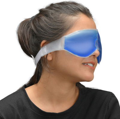 Fikatouch Cooling Gel Relaxing Eye Mask For Sleeping with Adjustable Strap For Men & Women(50 g)