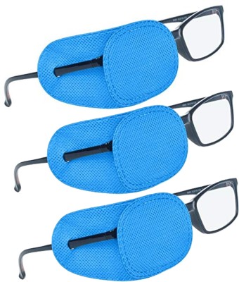 Augen Eyepatch for Kids Amblyopia Eye Patches Lazy Eye Patch (3pk Blue)(200 g)