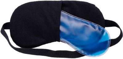 CRIYALE Eye Mask For Sleeping Men Women With Cooling Gel For Night Deep Sleep, Dark Circles, Puffy Eye's , Dry Eyes And Eye Fatigue (black)(pack of 1)(10 ml)