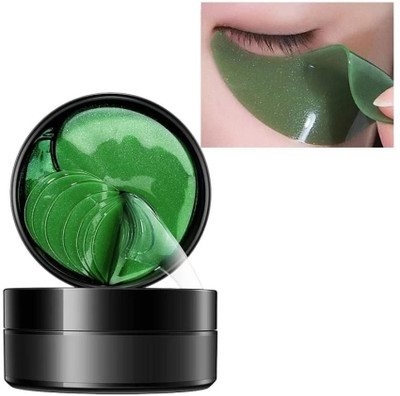 HUZURLU Hydrating Green Eye Mask Remove Dark Circle Eye Bag Firming-03(85 g)