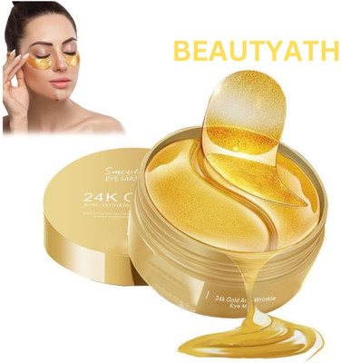 BEAUTYATH Hydra Under Eye Serum Patches.Under Eye Masks to Reduce Dark Circles,(30 pairs)(60 g)