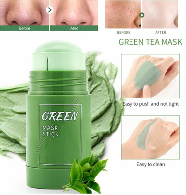 YAWI Perfect Green Stick Mask Purifying Clay, Removing Blackhead face mask(40 g)