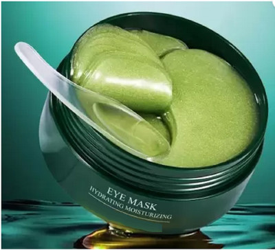 GULGLOW99 Eye mask Green Tea Hydrogel Under Eye Patches for Fine Lines Reduction1(60 g)