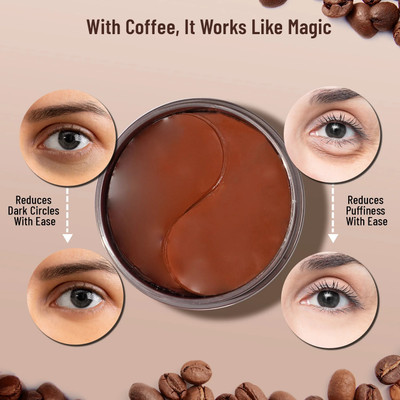 Yuency Coffee Hydrogel Under Eye Patches For Dark Circles(100 g)