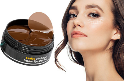 DARVING Coffee Hydrogel Under Eye Patches For Dark Circles & Puffiness(60 g)