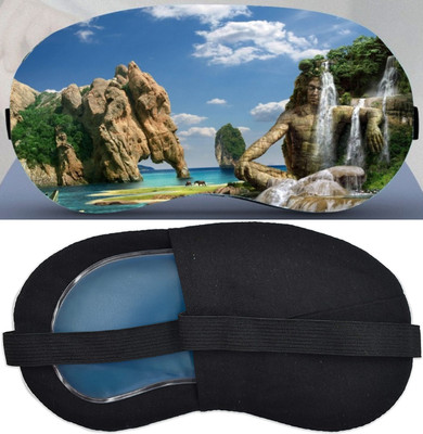 Grubster Gel Ice Pack Eye Mask for Dark Circles and Nighttime Use(150 g)