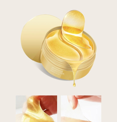 DARVING GOLD HYDROGEL UNDER EYE PATCHES to Reduce Dark Circles, Puffiness, Fine Lines(60 g)