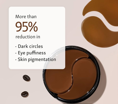 REIMICHI Coffee Under Eye Patches for Dark Circles(60 ml)