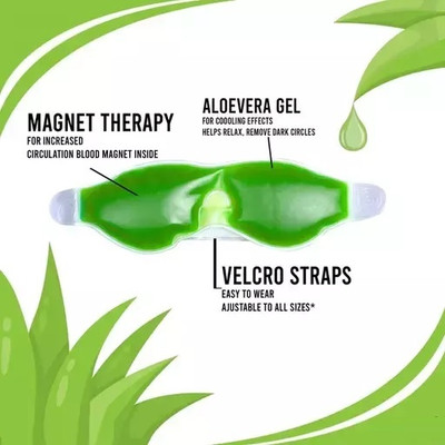 tanvi27 Aloe Vera Cool Gel Eye Mask Summer Ice Cooling Sleeping Mask(10 ml)