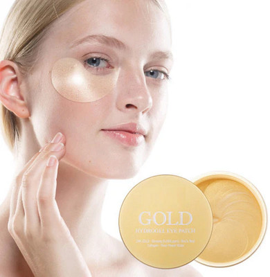 Emijun Gold Eye Masks for Puffy Eyes and Dark Circles - Anti-Aging Patche(60 g)