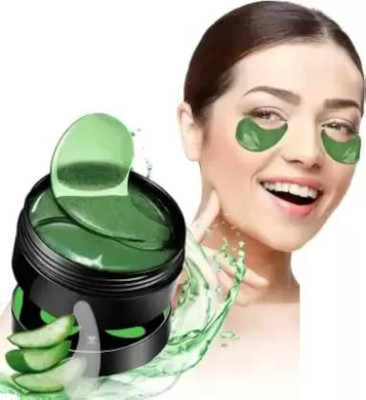 MYEONG Green Tea Hydrogel Under Eye Patches for Fine Lines Reduction(84 g)