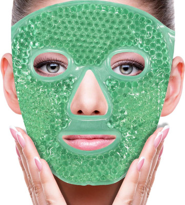 Wengonvila Face Mask with Cooling Gel Suitable for All Skin Relaxing Ice Cool Eye Mask(200 g)