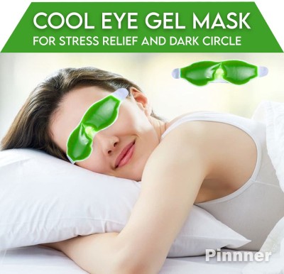 ExpressHub Aloe Vera Cool Gel Eye Mask Summer Ice Mask for Eye Patches Remove Dark Circles(150 g)