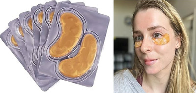 GABBU Gel Eye Patches Hydrating & Refresh for Puffy Eyes, Dark Circles eye mask *gold*(60 g)