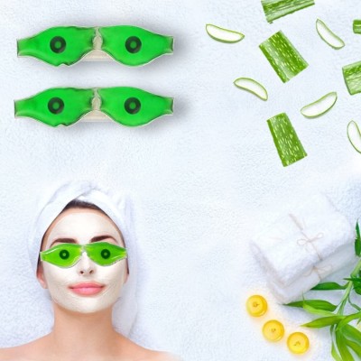 Skylight Aloe Vera Cool Gel Eye Mask | Summer Ice Cooling Sleeping Mask for Eye Patches(119 g)