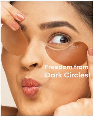 GFSU - GO FOR SOMETHING UNIQUE Coffee Under Eye Patches for Dark Circles with Aloe Vera(60 ml)