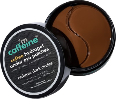 mCaffeine Coffee Hydrogel Under Eye Patches for Dark Circles & Depuffing - 15 Pairs(45 g)