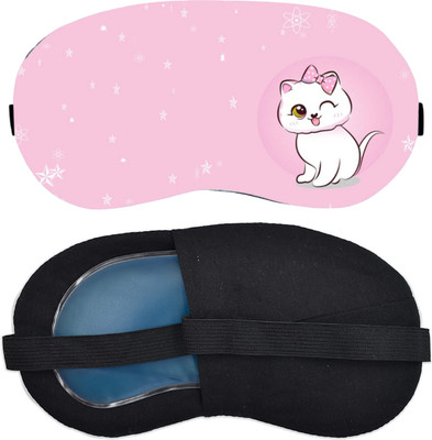 JINEESO Sleep Eye Mask with Adjustable Strap and Gel.(150 g)