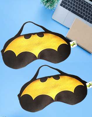 JELLIFY Set of 2 Batman Print Eye mask/ Sleep Mask for Relaxing/Medidation(0 ml)