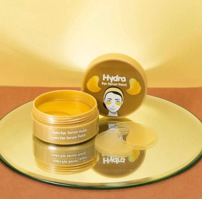 DARVING 24k GOLD HYDROGEL EYE PATCHES for Puffy Eyes, Under-eye Wrinkles(60 ml)