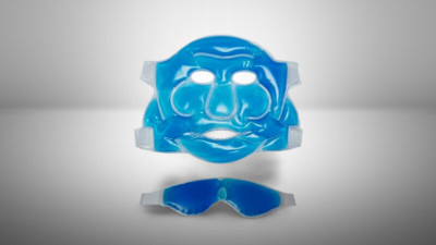 Elecsera Aqua Cool Gel Face Mask With Free Eyemask For Pain Relief Face Shaping Mask(100 ml)