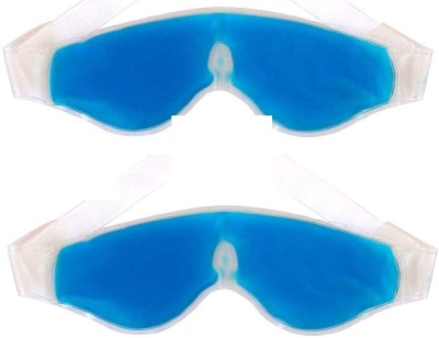 Skylight Pair Of Cooling Gel Relaxing Eye Mask for Dark Circles, Dry Eyes, Cooling Eyes, Pain Relief, Redness, Eye Patches, Sleeping Cool Pad Suitable for All Family Members (Made In India) Pack of 2(150 g)