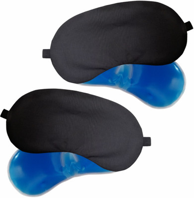 eyurva 2 Pcs black eye mask with cooling gel | eye relaxing mask with cooling gel(20 ml)