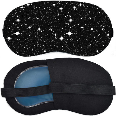 Grubster Ice Pack Eye Mask with Hot & Cold Therapy for Dark Circles(150 g)