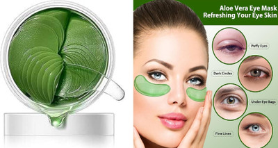 GABBU green Under Eye Patches for Dark Circles Cooling Under Eye Patch(100 ml)