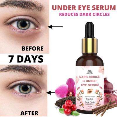 INTIMIFY Under Eye Serum to Reduce Dark Circles, Puffiness and Fine Lines With Vitamin C(10 ml)
