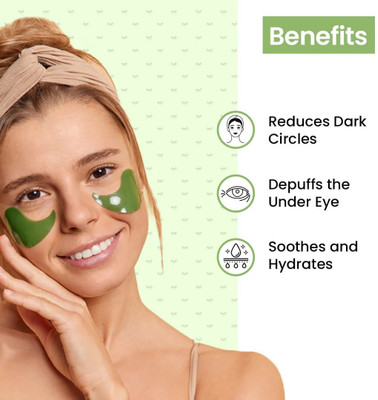 HUZURLU Hydrating Green Eye Mask Remove Dark Circle Eye Bag Firming-02(85 g)