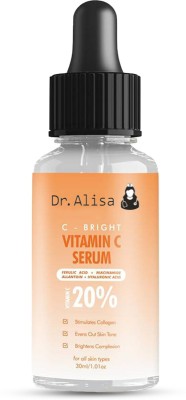 DR.ALISA Vitamin C Serum for Face with Niacinamide & Hyaluronic Acid t(30 ml)