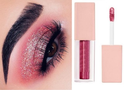 SEUNG New High Pigment Professional Makeup Ultimate Glow Liquid Eyeshadow 4 g(PINK)