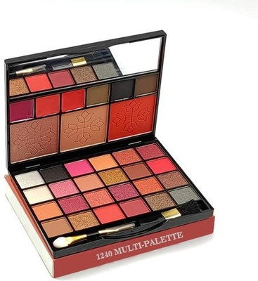 Aaxyone Professionals Eyeshadow Palette with High Pigmented Matte and Glossy Shades 100 g(Multicolor)