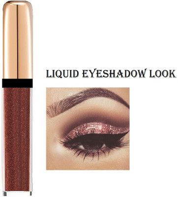 REIMICHI Metallic Liquid Eyeshadow Highly Pigmented Eyeshadow with Radiant Shimmer 7 ml(ROSE GOLD)