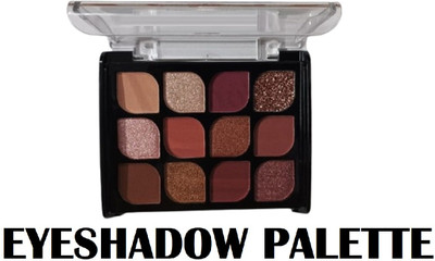 Neycare matte shimmer new eyeshadow palette long lasting look pack of 1 12 g(multi color)