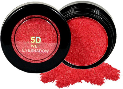 ADJD 5D Wet Eyeshadow for Shimmer, Highly Pigmented Makeup Red 5 g(Red)