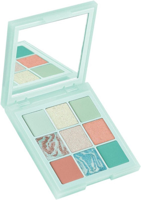 Emijun Easily Blendable Eye Makeup Palette Matte, Shimmery And Metallic Finish 10 g(Multi color)
