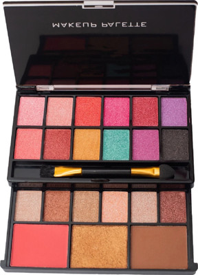 REIMICHI Shimmer 18 Eyeshadow, 1 Blusher, 1 Highlighter and 1 Bronzer Make up Palette 22 g(MULTICOLOR)