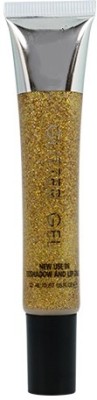 Neycare Pro HD New 2 in 1 Eye & Lip Glitter Gel tube eyeshadow waterproof 22 ml(golden)